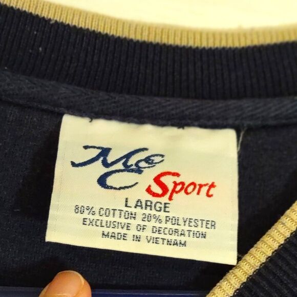 MC Sports Vintage Crewneck Golf Sweatshirt - Picture 3 of 5